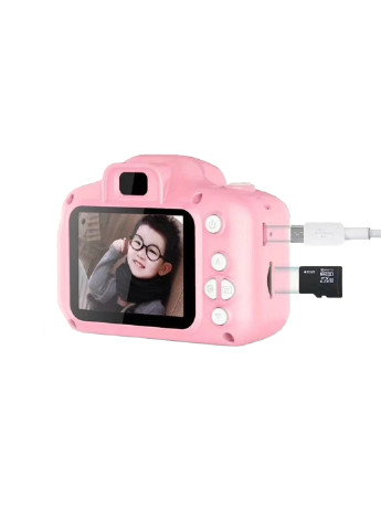 Дитячий цифровий фотоапарат Model X Pink UFT G-SIO Model X Blue рожевий