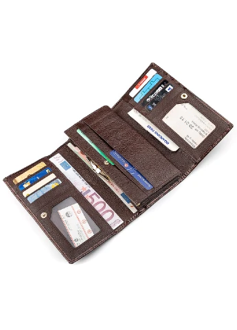 Жіночий шкіряний гаманець 18,5х9,5х3 см st leather (229460284)