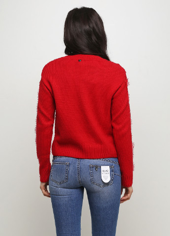 Красный демисезонный пуловер пуловер Twin-Set