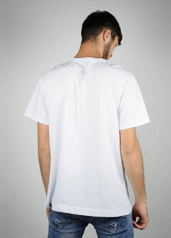 Белая футболка мужская белая Power