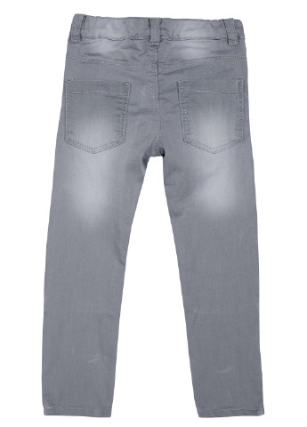 Серые кэжуал демисезонные брюки прямые Chicco