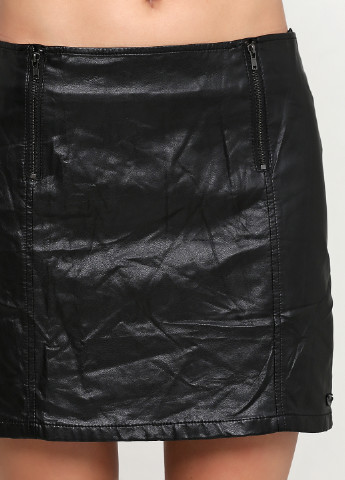 Черная кэжуал юбка Tom Tailor