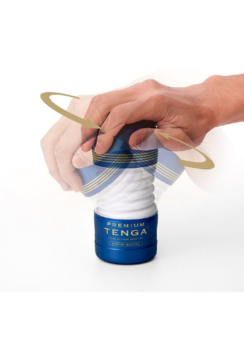 Мастурбатор Premium Rolling Head Cup з інтенсивною стимуляцією головки Tenga (252297339)
