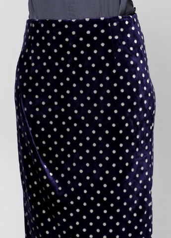 Синяя кэжуал в горошек юбка Emporio Armani карандаш