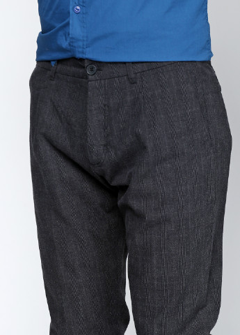 Серые кэжуал демисезонные зауженные брюки Antony Morato
