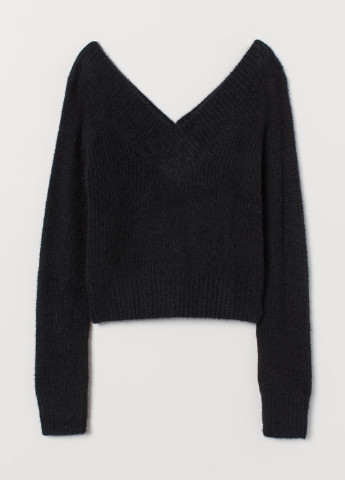 Чорний демісезонний пуловер пуловер H&M
