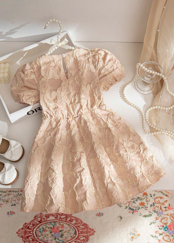 Бежева сукня SHEIN (331739305)