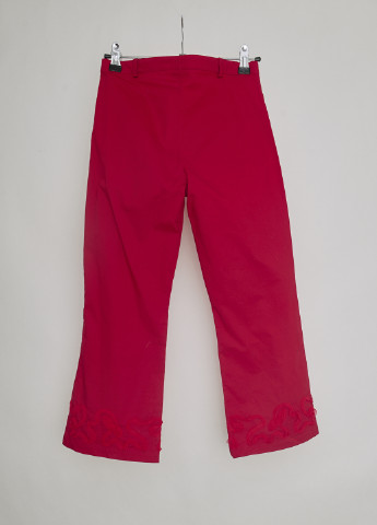 Красные кэжуал демисезонные клеш брюки Mandarino
