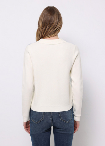 Молочный зимний свитер Colin's