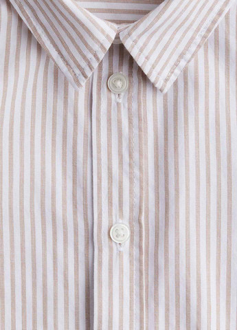 Цветная кэжуал рубашка в полоску H&M