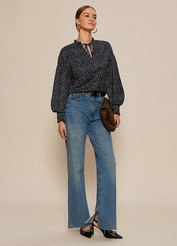 Чорна блуза SHEIN