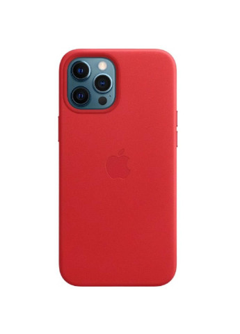 Чехол для мобильного телефона iPhone 12 Pro Max Leather Case with MagSafe - (PRODUCT)RED (MHKJ3ZE/A) Apple (252570231)