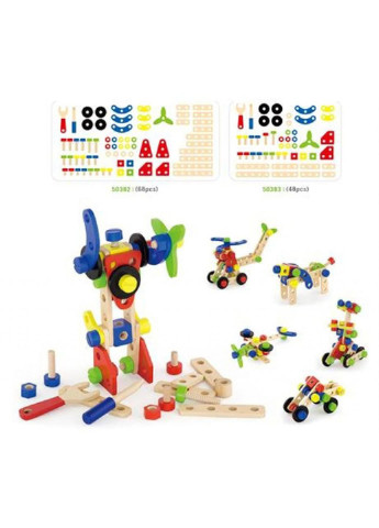 Конструктор (50383) Viga Toys 48 деталей (249599754)