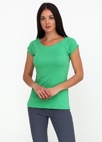 Зеленая летняя футболка Ralph Lauren