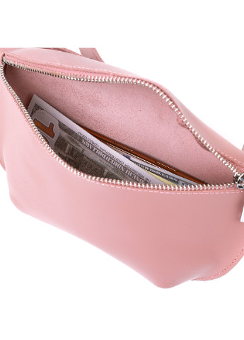 Женская кожаная бананка 22х13,5х6 см Shvigel (253490396)