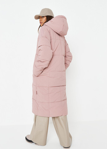 Розовая зимняя куртка Missguided