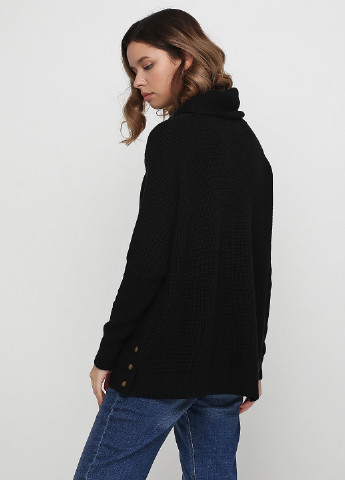 Черный демисезонный свитер хомут Ralph Lauren