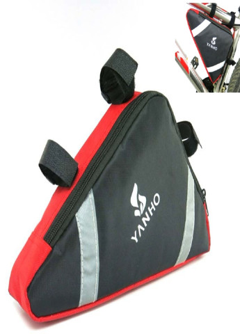 Велосипедная сумка под раму велосумка трикутник (12477854) Красная Francesco Marconi (224437144)