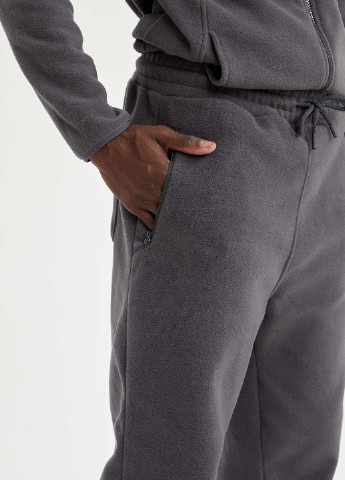 Серые спортивные демисезонные джоггеры брюки DeFacto