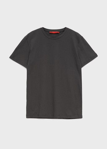 Темно-сіра футболка чоловіча базова KASTA design