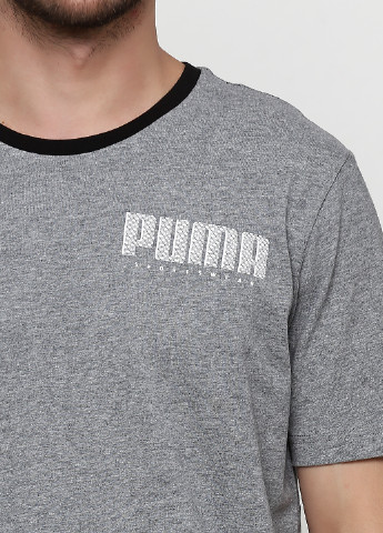 Серая футболка Puma Athletics Elevated Tee