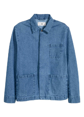 Голубая демисезонная куртка David Beckham for H&M