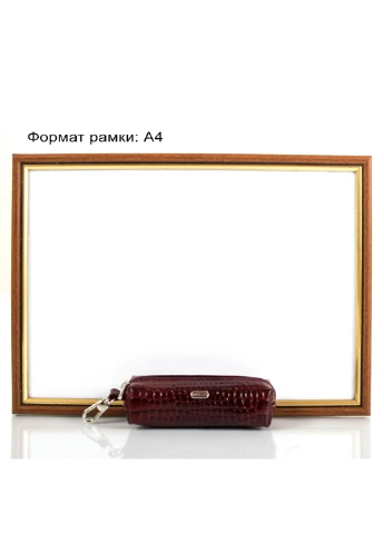 Жіноча шкіряна ключниця 12х3,5х4,5 см Desisan (255710035)
