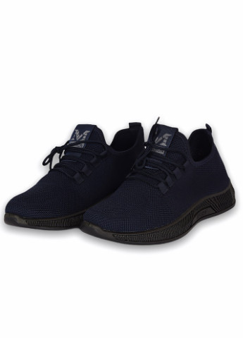 Темно-синие демисезонные кроссовки AAA