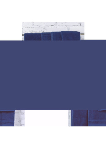 Mirson рушник набір банний №5003 softness darkblue 40x70, 50x90, 70x140, 1 (2200003183276) темно-синій виробництво - Україна