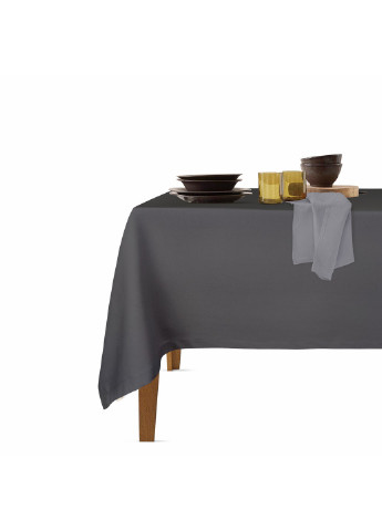 Столовый набор для сервировки стола скатерть Graphite 140х180 и салфетки тканевые Graphite 35х35 - 4 шт (4822052073834) Cosas (252506540)