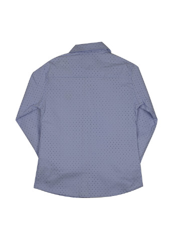 Голубой кэжуал рубашка с логотипом A-yugi