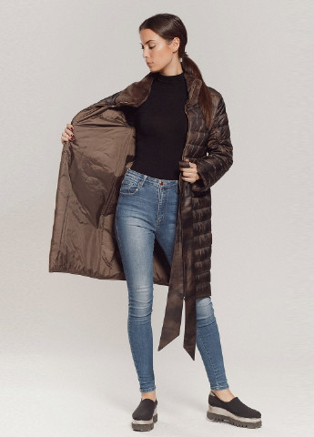 Коричневая зимняя куртка Esmeralda