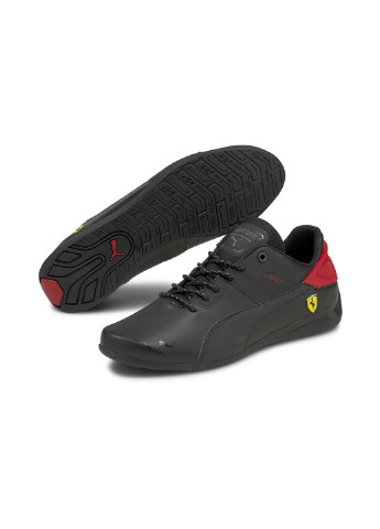Чорні всесезонні кросівки scuderia ferrari drift cat delta motorsport shoes Puma