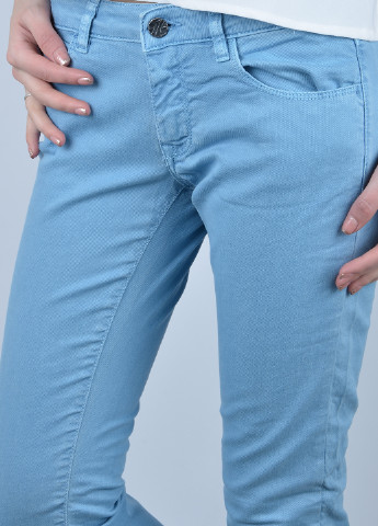 Голубые кэжуал демисезонные зауженные брюки Unlimited