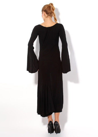 Черное кэжуал платье Miss Miss