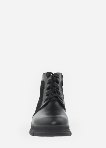 Осенние ботинки ra20221 черный Alvista из натуральной замши