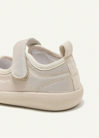 Светло-бежевые туфли на липучке SHEIN