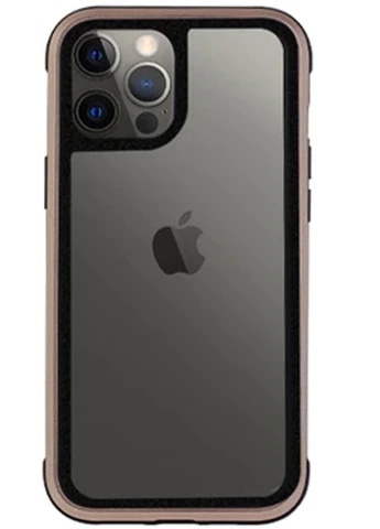 Чохол PC + TPU + Metal Ares для Apple iPhone 12 Pro Max (6.7 ') Золотий (is_00000043600_3) K-Doo (229726671)