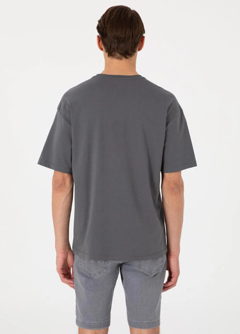 Графитовая футболка Pierre Cardin