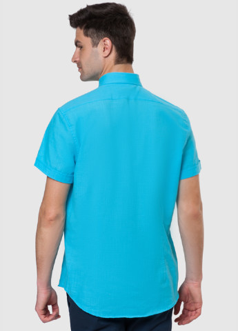 Синяя классическая рубашка Arber