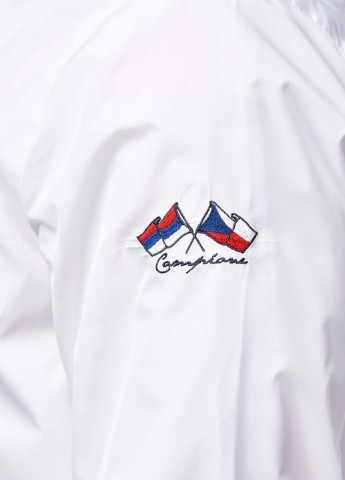 Белая демисезонная куртка Campione