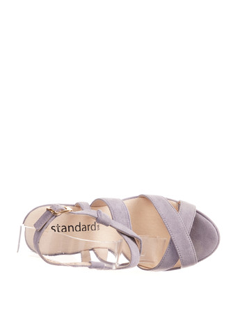 Сиреневые босоножки Standard с ремешком плетение