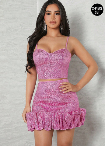 Костюм (топ, спідниця) SHEIN (329609560)