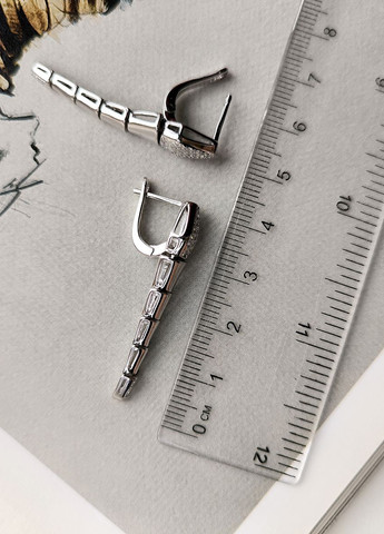 Серьги Silver Flame (317284852)