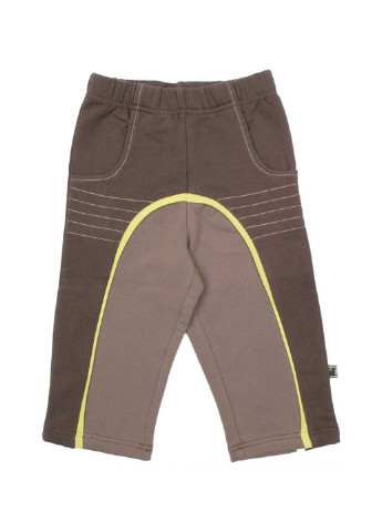 Коричневые кэжуал демисезонные брюки со средней талией Wojcik