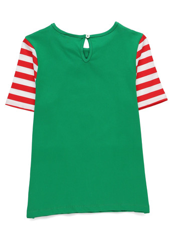 Зеленая летняя футболка George