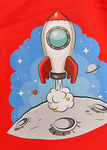 Красный зимний костюм (лонгслив, брюки) брючный Blanka