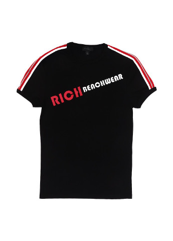 Черная футболка Richmond