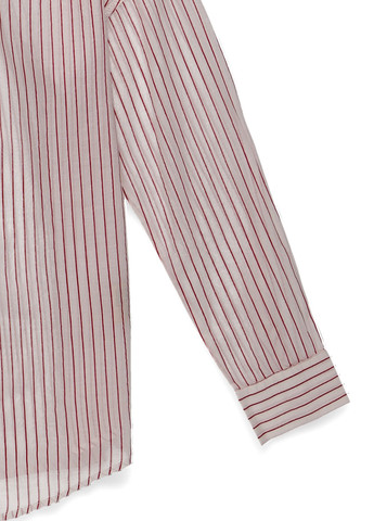 Белая кэжуал рубашка в полоску Scotch & Soda