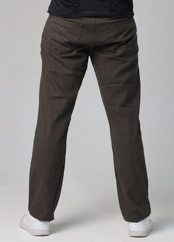 Серые кэжуал демисезонные прямые брюки Time of Style